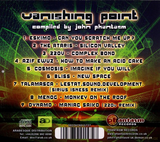 Vanishing Point - Compiled By John Phantom [CD]