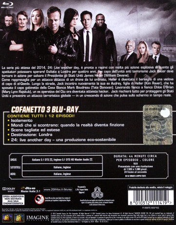 24 - Live Another Day (24: Jeszcze jeden dzień) [3xBlu-Ray]
