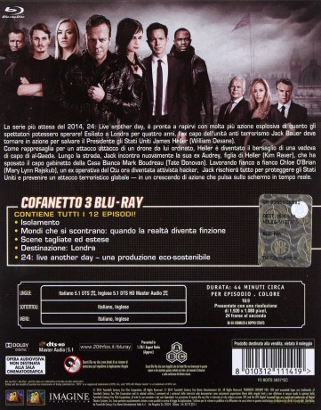 24 - Live Another Day (24: Jeszcze jeden dzień) [3xBlu-Ray]