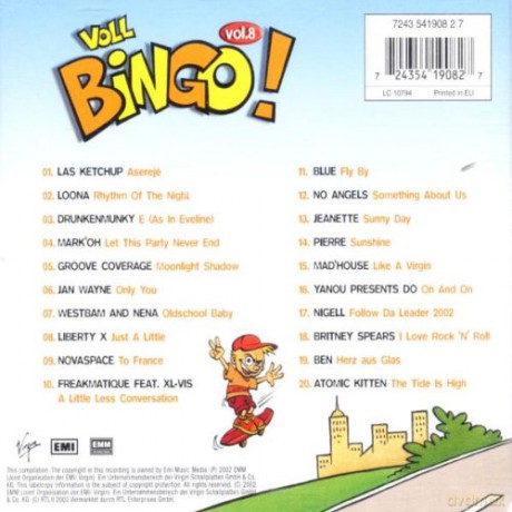 Voll Bingo vol. 8 [CD]