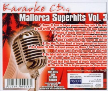 Best Of Mallorca Superhits vol. 3 - Karaoke [CD]