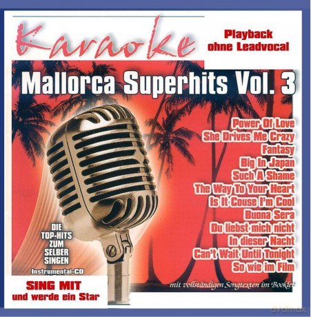 Best Of Mallorca Superhits vol. 3 - Karaoke [CD]