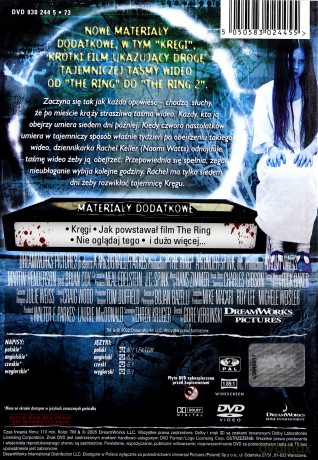 Krąg - The Ring wydanie kolekcjonerskie [DVD]