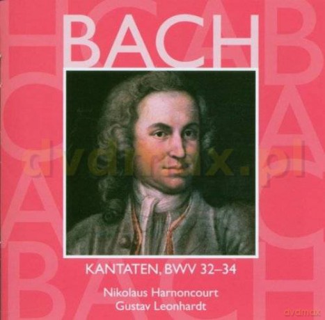 Harnoncourt/Leonhardt: Bach: Kantaten Vol.11-Bwv 32 - 34 [CD]