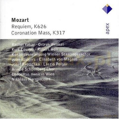 Nikolaus Harnoncourt/Cmw: Mozart: Requiem/Kronungsmesse [CD]