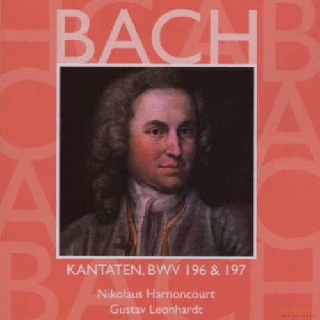 Nikolaus Harnoncourt: Bach: Kantaten Vol.59bwv196&197 [CD]
