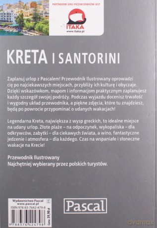Kreta i Santorini - przewodnik ilustrowany - Wiesława Rusin [KSIĄŻKA]