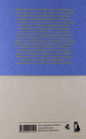 Nieśmiertelność - Milan Kundera [KSIĄŻKA]