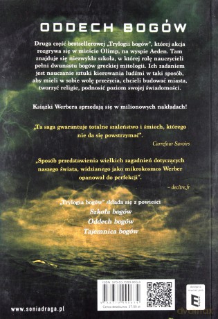 Oddech bogów - Bernard Werber [KSIĄŻKA]