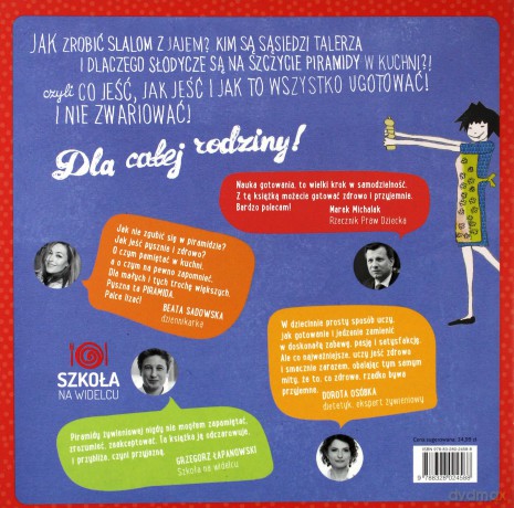 Piramida w kuchni czyli zdrowo gotujemy - Joanna Gorzelińska [KSIĄŻKA]