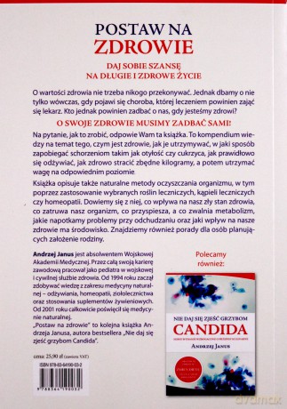 Postaw na zdrowie - Andrzej Janus [KSIĄŻKA]