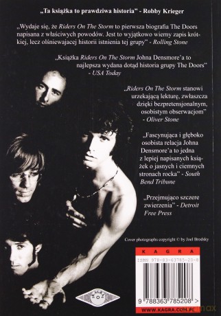 Riders on the storm. Moje życie z Jimem Morrisonem i The Doors - John Densmore [KSIĄŻKA]