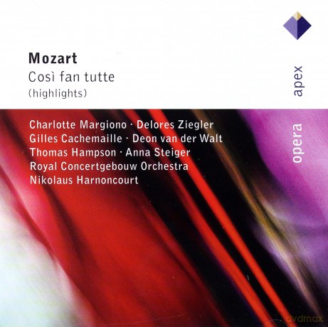 Nikolaus Harnoncourt: Mozart: Cosi Fan Tutte (Highlights) [CD]