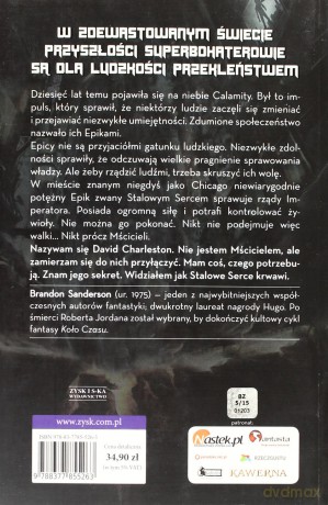 Stalowe Serce - Brandon Sanderson [KSIĄŻKA]