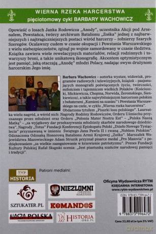 Ułan Batalionu "Zośka". Gawęda o Janku Rodowiczu "Anodzie" - Barbara Wachowicz [KSIĄŻKA]