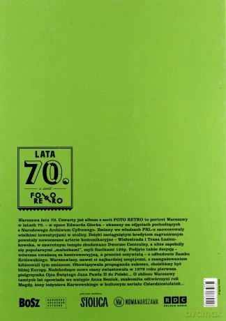 Warszawa lata 70. - Jan, Seniuk Anna Łoziński [KSIĄŻKA]