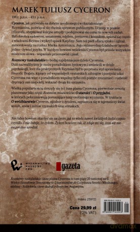 Wielcy Filozofowie Tom 5. Cyceron. Rozmowy tuskulańskie i inne pisma [KSIĄŻKA]