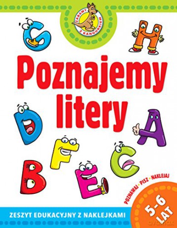 Zabawy z kangurkiem. Poznajemy litery [KSIĄŻKA]