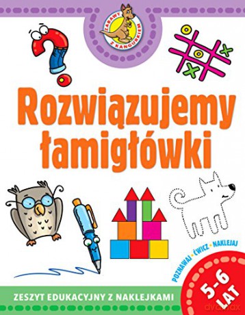Zabawy z kangurkiem. Rozwiązujemy łamigłówki [KSIĄŻKA]