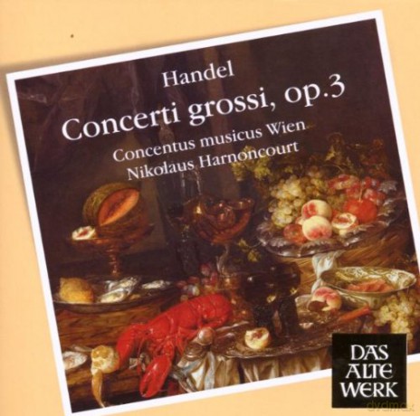 Nikolaus Harnoncourt/Cmw: Handel: Concerti Grossi Op.3 [CD]