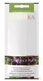 Dermika Maseczki Piękności Maseczka Vitamina P na naczynka -koktajl [KOSMETYKI]