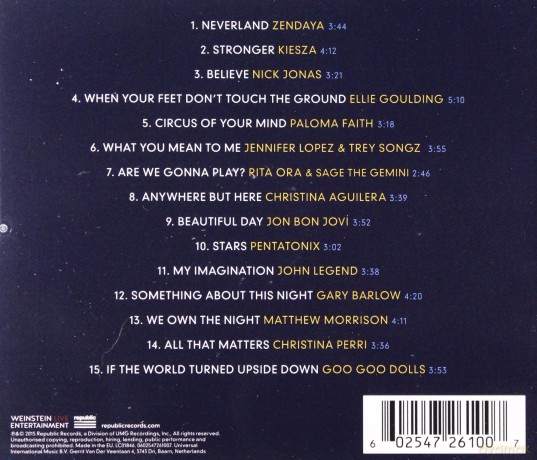 Finding Neverland soundtrack (Marzyciel) [CD]