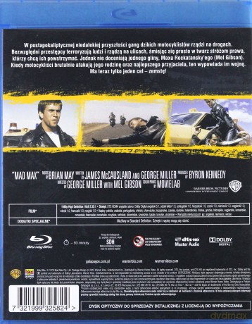 Mad Max Trylogia Pakiet [3Blu-Ray]