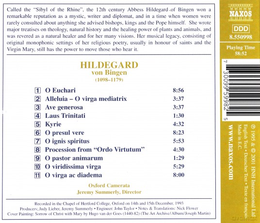 Hildegard Von Bingen: Heavenly Revelations [CD]
