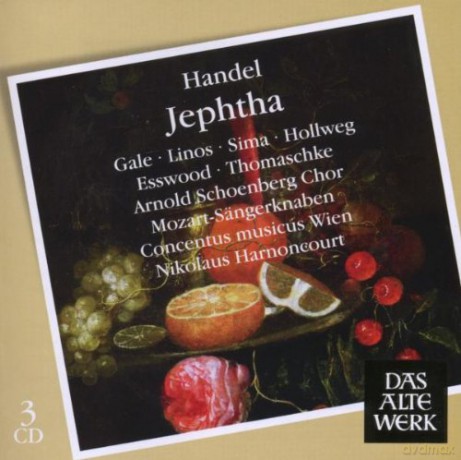 Nikolaus Harnoncourt/Cmw: Händel: Jephtha [3CD]