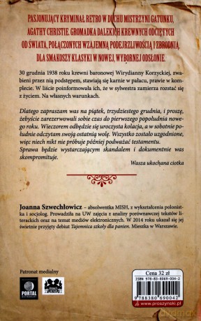 Ostatnia wola - Joanna Szwechłowicz [KSIĄŻKA]