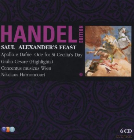 Nikolaus Harnoncourt/Cmw: Handel: Vol.7saul/Alexanders Feas [6CD]