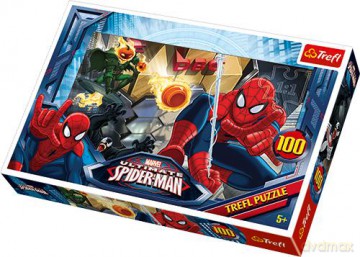 100 Ucieczka. Spiderman [PUZZLE]