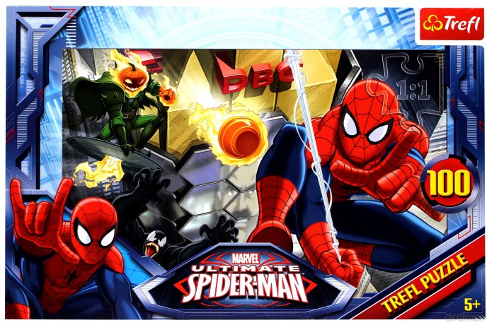 100 Ucieczka. Spiderman [PUZZLE]