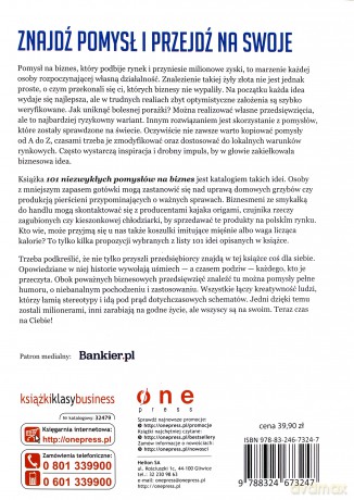 101 niezwykłych pomysłów na biznes - Grzegorz Marynowicz [KSIĄŻKA]