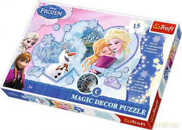 15 Frozen. Kraina Lodu [PUZZLE]