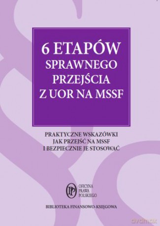 6 etapów sprawnego przejścia z UOR na MSSF - Marcin Krupa [KSIĄŻKA]