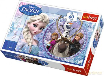 60 Frozen. Przyjaciele z Krainy Lodu [PUZZLE]