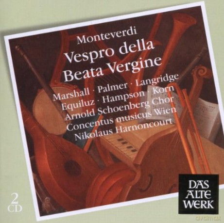 Nikolaus Harnoncourt/Cmw: Mont: Vespro Della Beata Vergin [2CD]