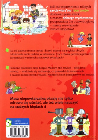 Ale plama! Czyli dobre maniery - Zofia Staniszewska (twarda) [KSIĄŻKA]
