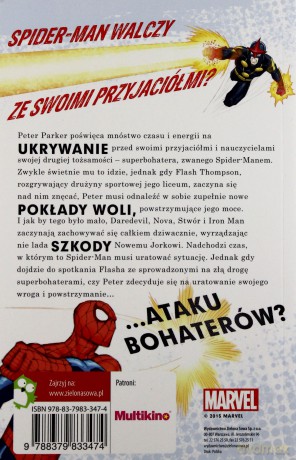 Atak bohaterów. Spiderman [KSIĄŻKA]