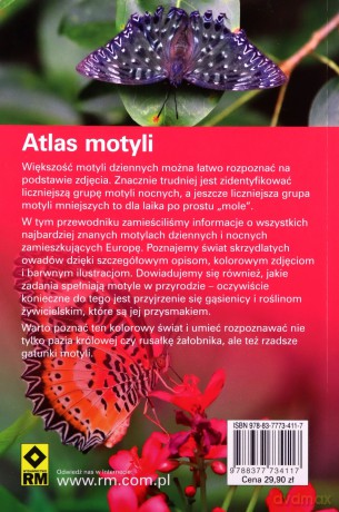 Atlas motyli. Poradnik obserwatora - Heiko Bellmann [KSIĄŻKA]