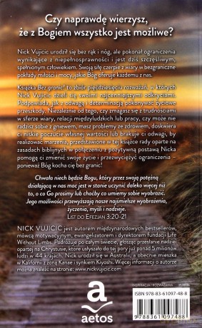 Bez granic! 50 inspirujących rozważań Nicka Vujcica - Nick Vujicic [KSIĄŻKA]