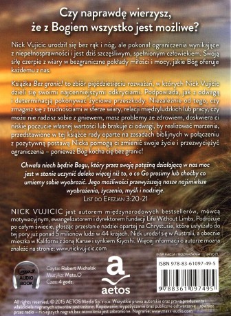 Bez granic! 50 inspirujących rozważań Nicka Vujcica - Nick Vujicic [AUDIOBOOK] [CD-MP3]