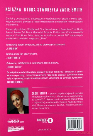 Białe zęby - Smith Zadie [KSIĄŻKA]