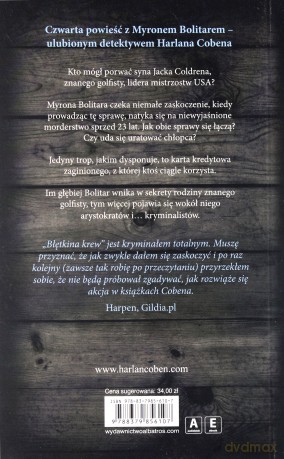 Błękitna krew - Harlan Coben [KSIĄŻKA]