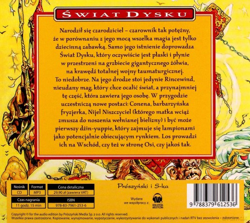 Czarodzicielstwo - Terry Pratchett [AUDIOBOOK] [CD-MP3]