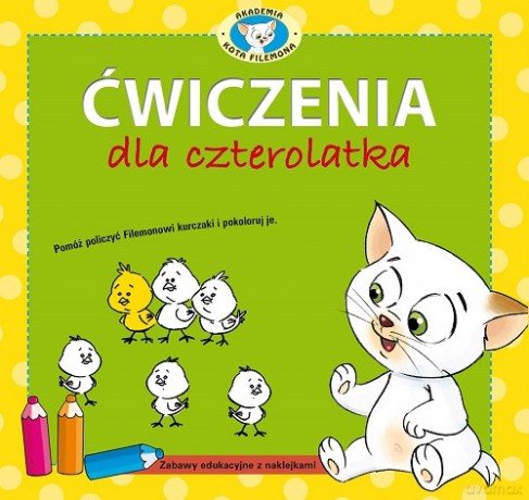 Ćwiczenia dla czterolatka [KSIĄŻKA]