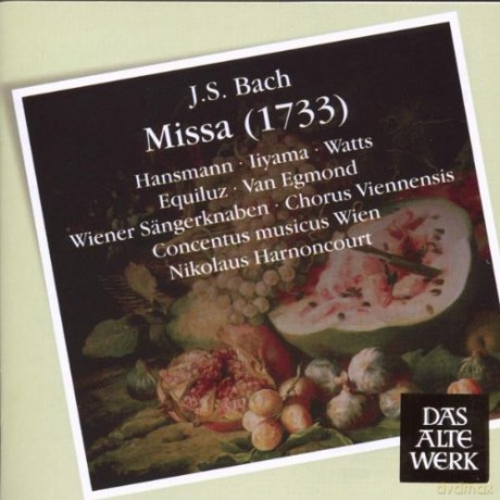 Nikolaus Harnoncourt/Cmw: Bach: Missa 1733 [CD]