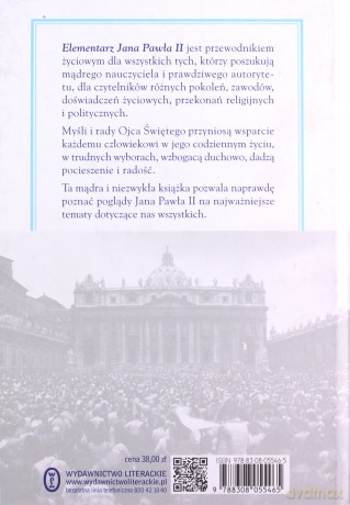 Elementarz Jana Pawła II dla wierzącego wątpiącego i szukającego - Jan Paweł II (twarda) [KSIĄŻKA]