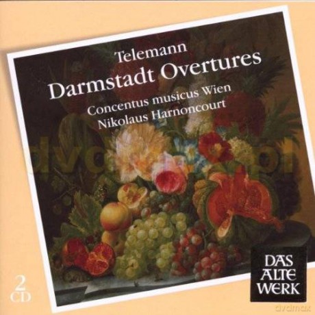 Nikolaus Harnoncourt: Telemann: Darmstadt Ouvertures [2CD]